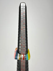 Jackie Brazil "Mistico" Liquorice Pop Art Colour Mix Resin Ring ( R0151 ) UK O / USA 7