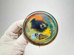 Jackie Brazil "Kandinsky" Mix Colours Disk Broche ( O0991 )