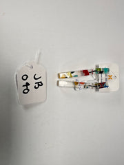 Jackie Brazil "Clarissa" Cascade Thin Rectangle Resin Earrings ( E2452 )