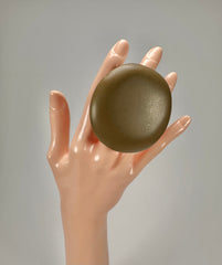 Jackie Brazil "Large Riverstone" Brown Matte 40MM Ring ( R3605 ) Size UK - P / US-7.5