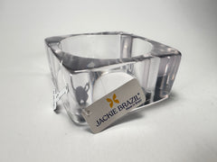 Jackie Brazil "Solid Square" Crystal 4cm Bangle ( B2056 )