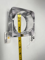 Jackie Brazil "Solid Square" Crystal 4cm Bangle ( B2056 )