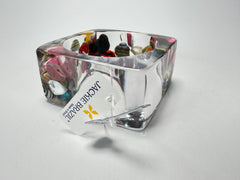 Jackie Brazil "Solid Square" Cascade 4cm Bangle ( B2056 )