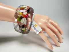 Jackie Brazil "Carmen" Cascade 5cm Bangle ( B2500 )