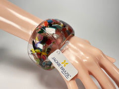 Jackie Brazil "Carmen" Cascade 5cm Bangle ( B2500 )