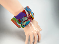 Jackie Brazil "Sabrina" Kandinsky Elasticated Bracelet ( B0225 )