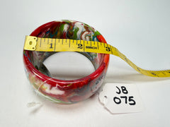 Jackie Brazil "Carmen" Kandinsky 5cm Resin Bangle ( B2500 )