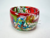 Jackie Brazil "Carmen" Kandinsky 5cm Resin Bangle ( B2500 )