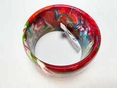 Jackie Brazil "Carmen" Kandinsky 5cm Resin Bangle ( B2500 )