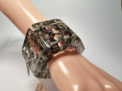 Jackie Brazil "Sabrina" Seaweed Elasticated Bracelet ( B0225 )