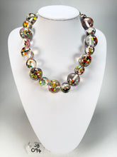 Jackie Brazil "Large spheres" Short Abstract Cascade Necklace 50cm ( N2692 )