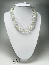 Jackie Brazil "Camille" Silver Flakes Small Stones 55cm Necklace ( N0070 )