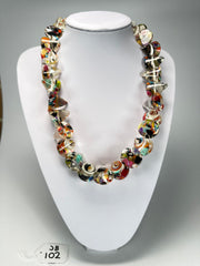 Jackie Brazil "KL Kones" Cascade Large Cones Necklace ( N2896 )