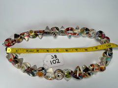 Jackie Brazil "KL Kones" Cascade Large Cones Necklace ( N2896 )