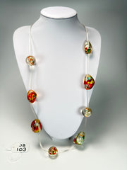 Jackie Brazil "Cascade" Long Mix Beads 70cm Necklace ( N2941 )
