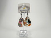 Jackie Brazil "Diamond" Cascade Flinstone on Hook Resin Earrings ( E0700 )