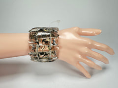 Jackie Brazil "Tulip" Seaweed Elasticated Bracelet ( B0026 )