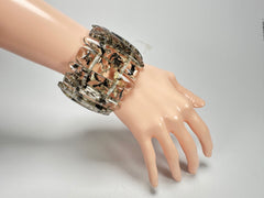 Jackie Brazil "Tulip" Seaweed Elasticated Bracelet ( B0026 )