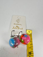 Jackie Brazil "Spots" Spotted Balls Resin Earrings ( E1468 )