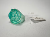 Jackie Brazil "Rose" Light Blue Resin Rose Ring ( R0585 ) Size UK P / US 7.5