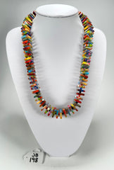 Jackie Brazil "Patricia" Kandinsky Liquorice Squares & Beads 55cm Necklace ( N0025 )