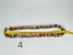 Jackie Brazil "Patricia" Kandinsky Liquorice Squares & Beads 55cm Necklace ( N0025 )