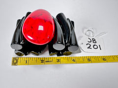 Jackie Brazil "Safari" Tusks w/Red Pendant Elasticated Bracelet ( B1020 )