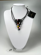 Jackie Brazil "Chrysler" Art Deco Resin On Choker Necklace ( N3056 )
