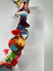 Jackie Brazil "KL Kones" Kandinsky Large Cones Necklace ( N2896 )