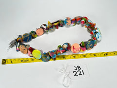 Jackie Brazil "KL Kones" Kandinsky Large Cones Necklace ( N2896 )