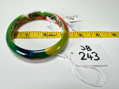 Jackie Brazil "Cushie" Kandinsky Solid Round 1.3cm Bangle ( B0300 )