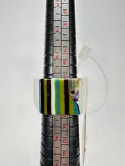 Jackie Brazil "Leda" Liquorice Allsorts Winter Mix Resin Ring ( R2269 ) UK N / USA 7