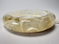 Jackie Brazil "Marble" Cream Mix 1.7 cm Bangle ( B1449 )