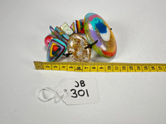 Jackie Brazil "Fusion" Mix Colours Multi Bead Resin Bracelet ( B0050 )