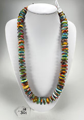 Jackie Brazil "Bela" Kandinsky Resin Mini Wheels 70cm Necklace ( N0043 )