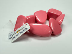 Jackie Brazil "Indiana" Pink Gloss Multi Bead Resin Bracelet ( B0210 )