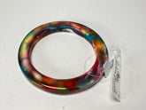 Jackie Brazil "Olympic" Kandinsky Solid Round 0.6cm Resin Bangle ( B0200 )