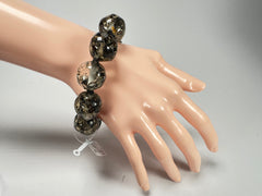 Jackie Brazil "Lola" Medium Spheres Seaweed Bracelet ( B2695 )