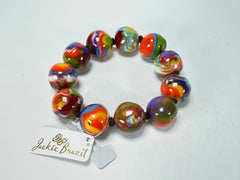 Jackie Brazil "Lola" Medium Spheres Kandinsky Bracelet ( B2695 )