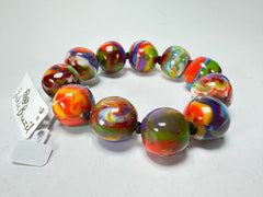 Jackie Brazil "Lola" Medium Spheres Kandinsky Bracelet ( B2695 )