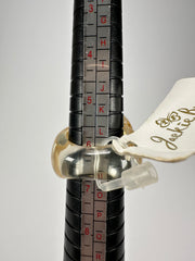 Jackie Brazil "Splendour" Large Ball Gold Flakes Ring ( R2500 ) Size UK - M / US - 6.5