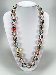 Jackie Brazil "Lola" Cascade Medium Spheres 70cm Resin Necklace ( N2695 )