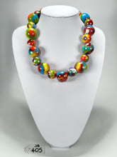 Jackie Brazil "Large Spheres" Kandinsky Short Abstract Necklace 50cm ( N2692 )