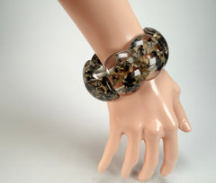 Jackie Brazil "Maria" Seaweed Elasticated Bracelet ( B0217 )