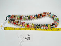 Jackie Brazil "Ana" Cascade Resin Wheels 50cm Necklace ( N0042 )