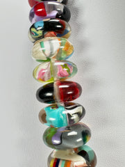 Jackie Brazil "Ana" Cascade Resin Wheels 50cm Necklace ( N0042 )