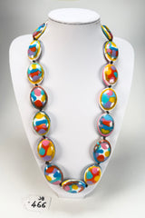 Jackie Brazil "Kathy" Small Riverstones Kandinsky 70cm Necklace ( N3750 )