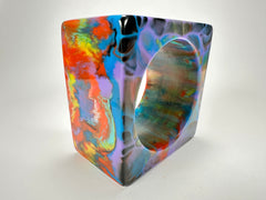 Jackie Brazil "Solid Square" Kandinsky 5cm Bangle ( B2100 )