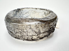 Jackie Brazil "Smoked Crystal" Charcoal Donut Solid Round Medium Bangle ( B2876 )