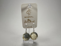 Jackie Brazil "Spots" Spotted Balls Resin Earrings ( E1468 )